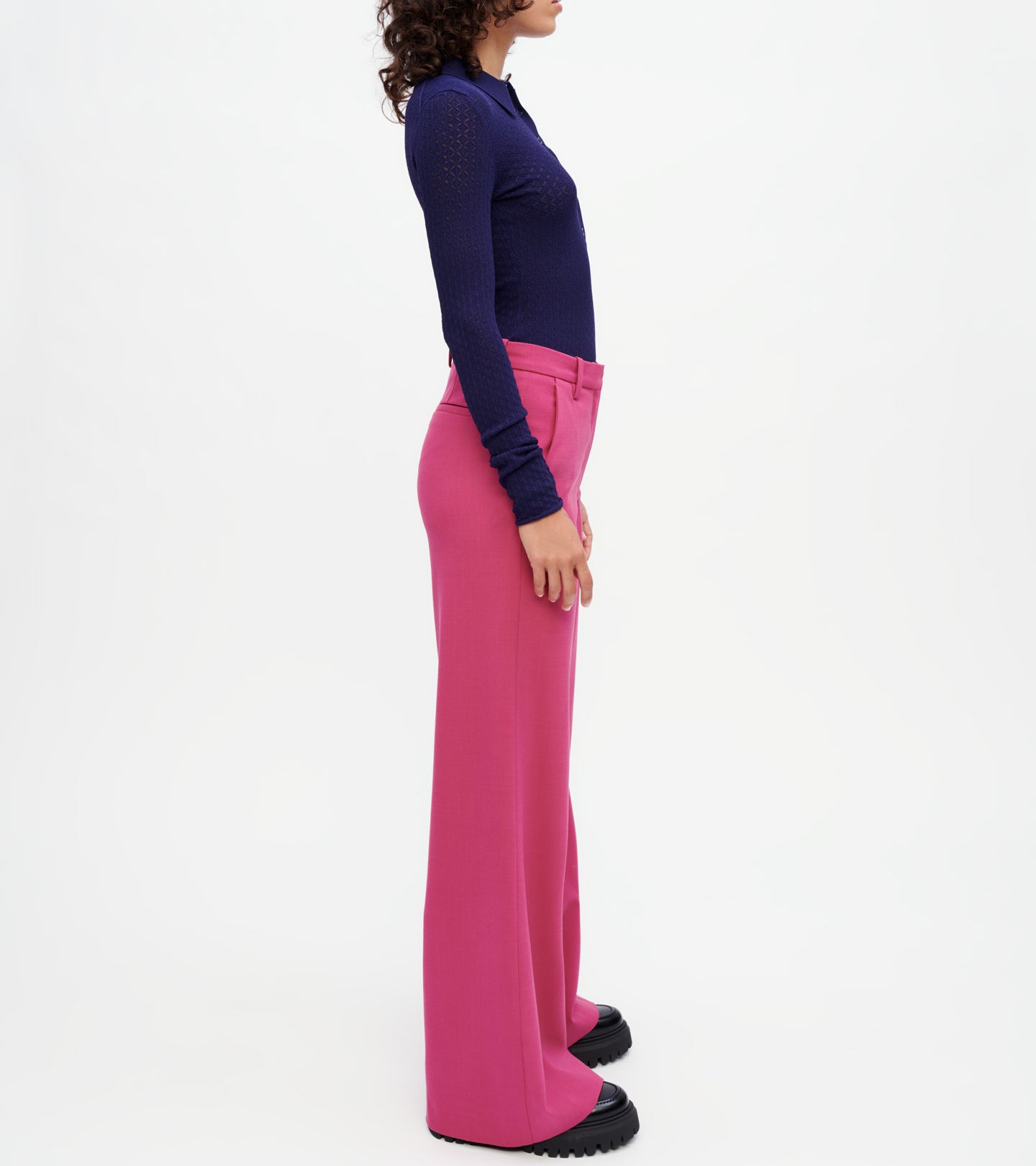 Pibois Trousers - Rosewood Pink