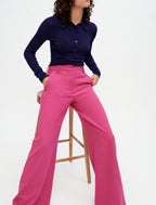 Pibois Trousers - Rosewood Pink