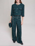 Pantalon Pizelda - Vert Bouteille