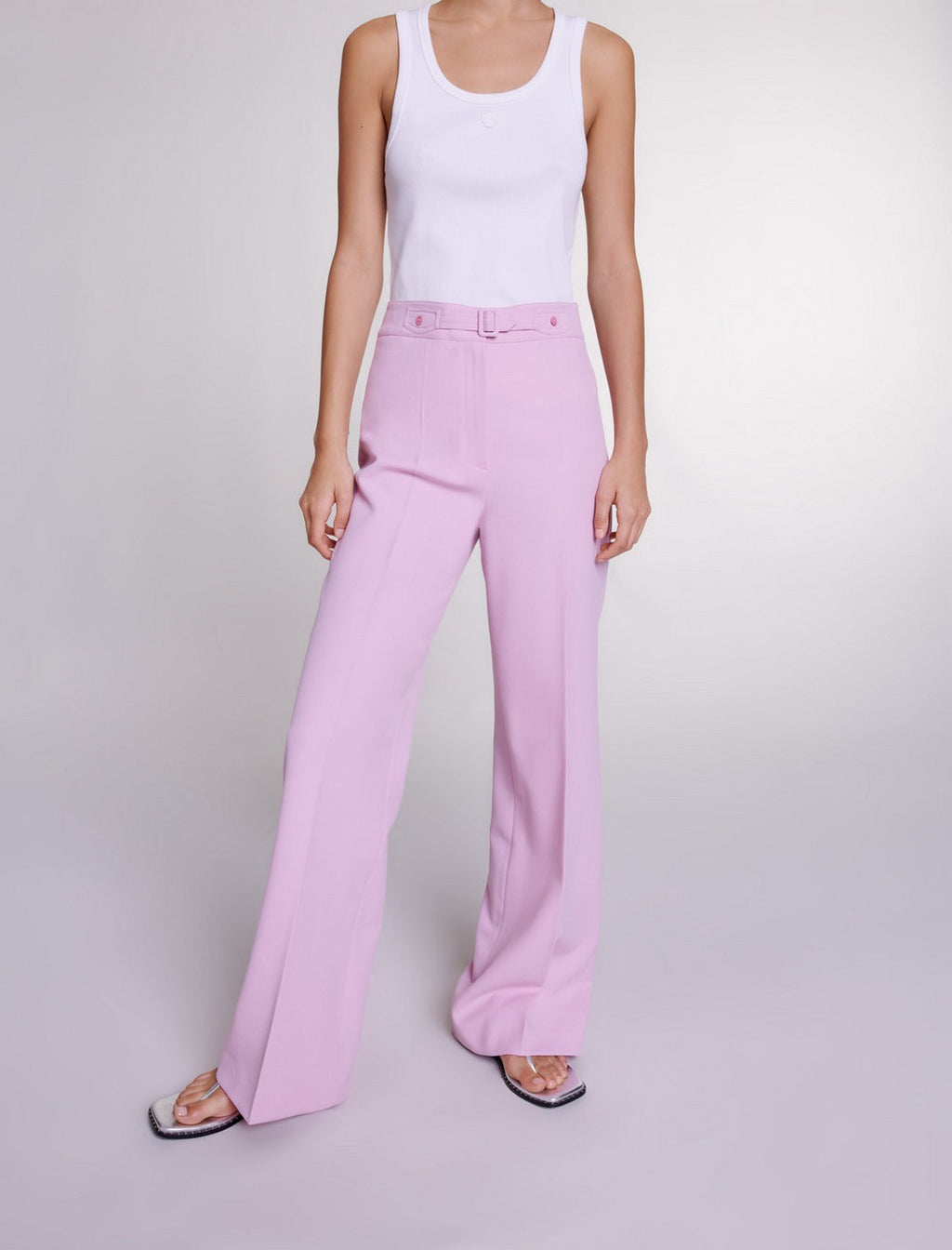 Patricia Trousers - Pale Pink