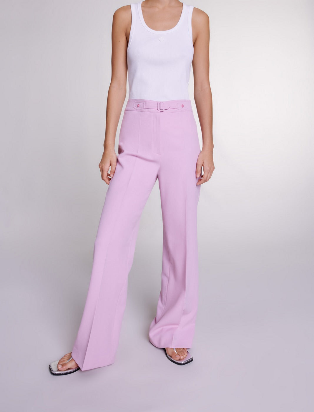 Patricia Trousers - Pale Pink