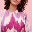Maje - Robe Ritiela - Tie Dye Fuchsia