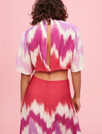 Ritiela Dress - Tie Dye Fuchsia