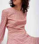 Maje - Robe Rilivia - Mini Fleurs Rose