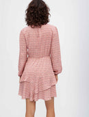 Maje - Robe Rilivia - Mini Fleurs Rose