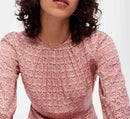 Maje - Vestido Rilivia - Mini Flores Rosas