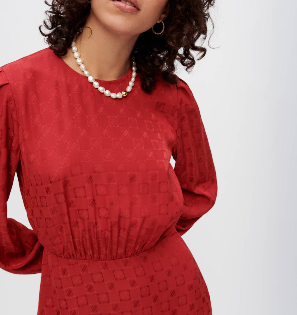 Romasy Dress - Red