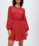 Maje - Vestido Romasy - Rojo