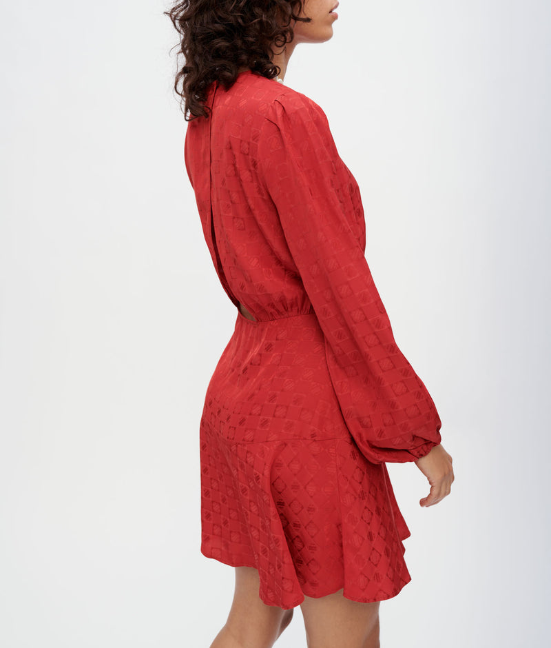 Maje - Vestido Romasy - Rojo