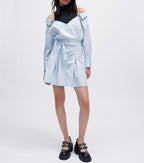Maje - Vestido Riarisa - Azul Claro