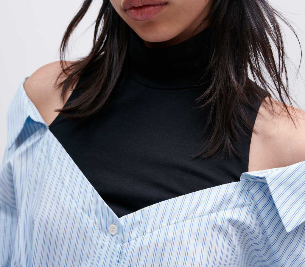 Maje - Vestido Riarisa - Azul Claro