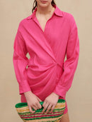 Maje - Robe - Fuchsia