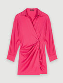 Maje - Robe - Fuchsia