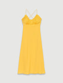 Maje - Vestido Rimaune - Amarillo