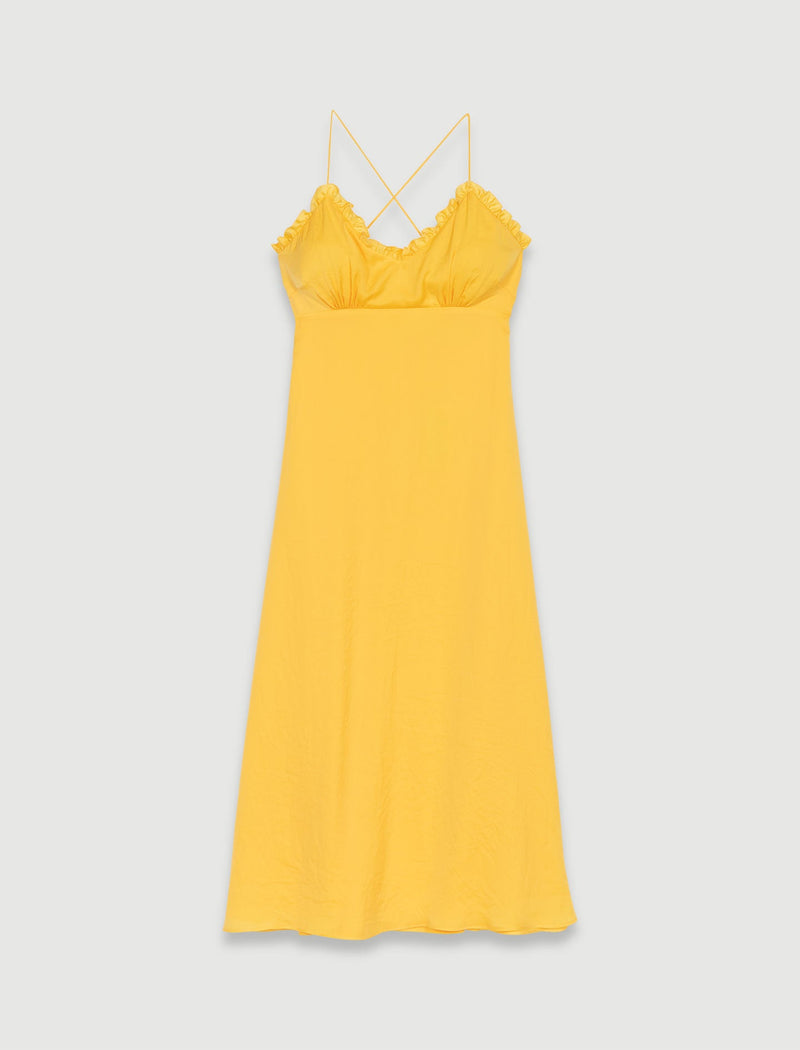 Maje - Vestido Rimaune - Amarillo