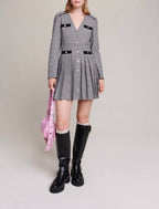 Vestido - Negro y Blanco