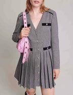Vestido - Negro y Blanco