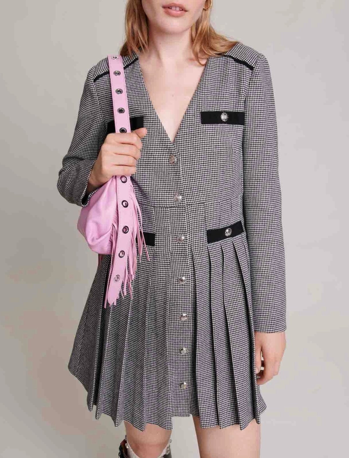 Vestido - Negro y Blanco
