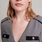 Vestido - Negro y Blanco