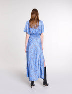 Racheliani Dress - Blue Chain Print