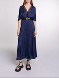 Rachelace Dress - Navy/Black