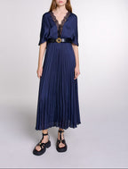 Rachelace Dress - Navy/Black
