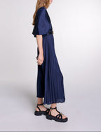Rachelace Dress - Navy/Black