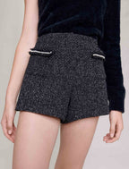 Shorts - Black and Silver