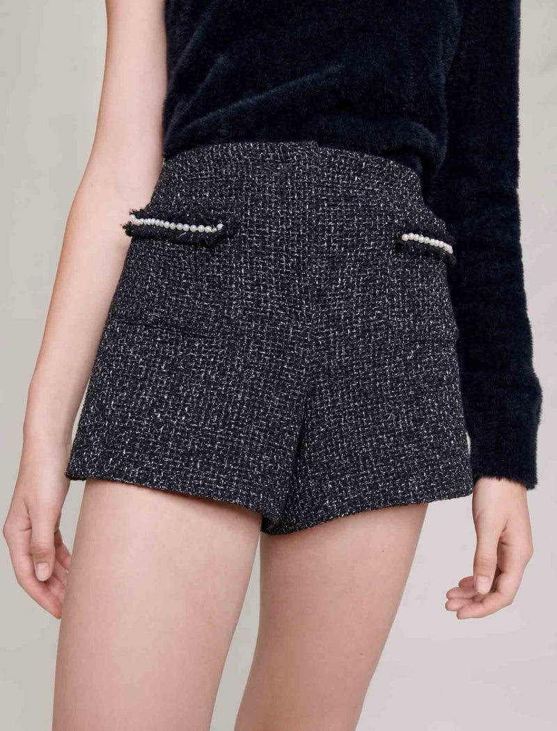 Short - Noir Et Argent