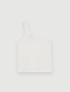 Top Tshoulder - Blanco