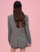 Maje - Veste Vitelane - Noir Et Blanc