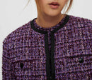 Maje - Vifeld Jacket - Purple