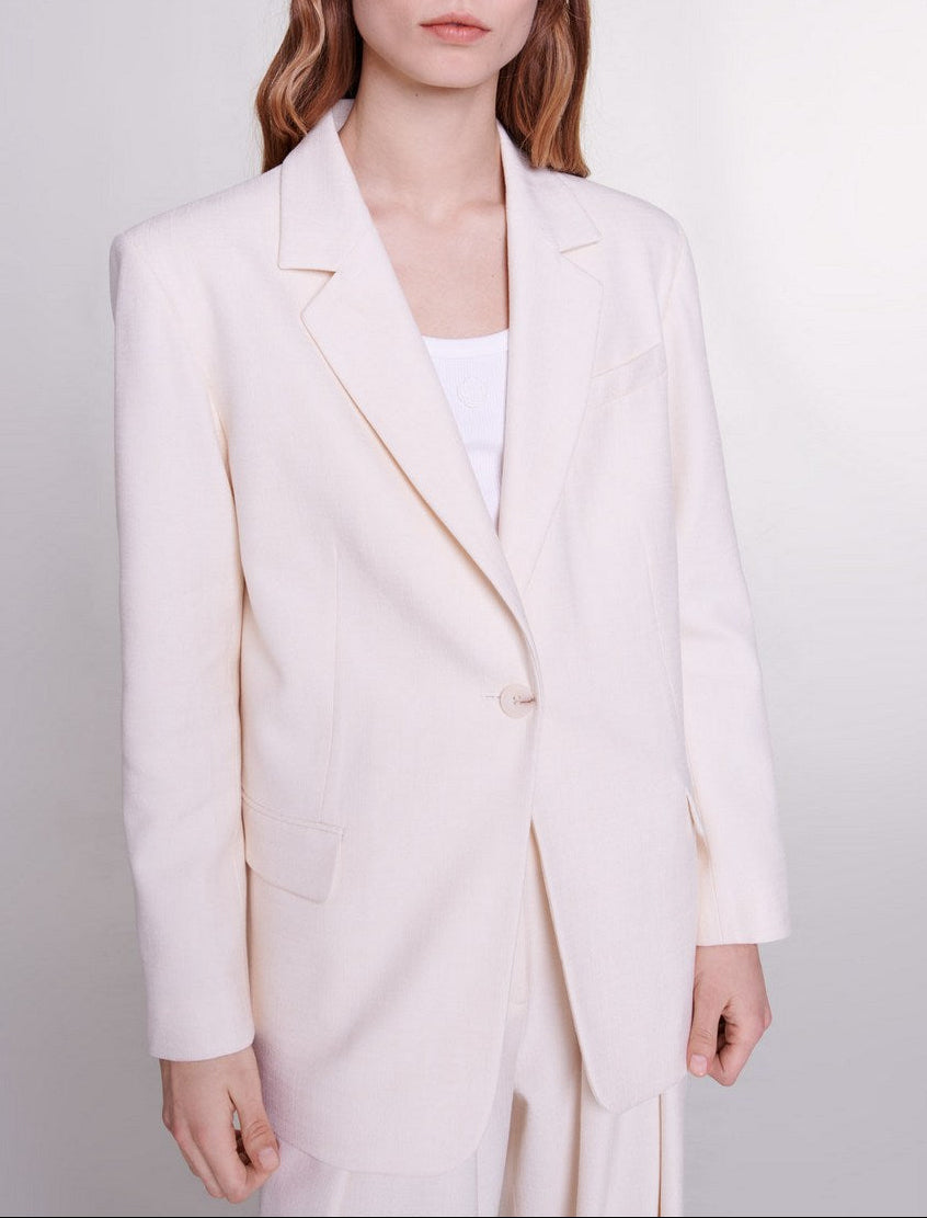 Vivaldi Blazer - Ecru