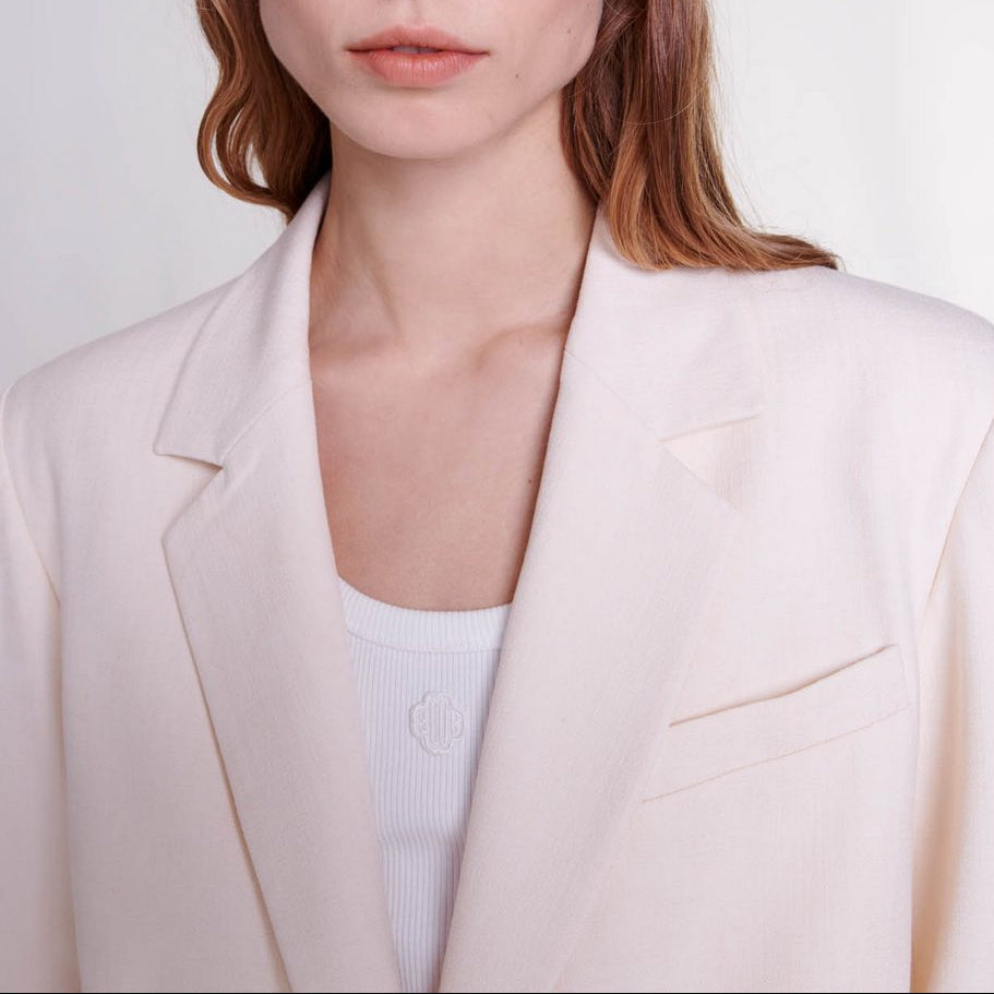 Vivaldi Blazer - Ecru