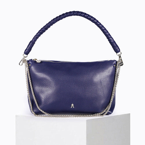Sac Mallow Twist Grainé Marine