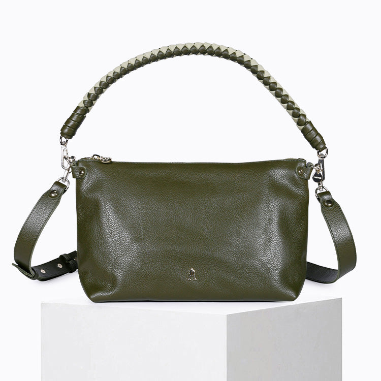 Sac Mallow Twist Graine Green Oxyde