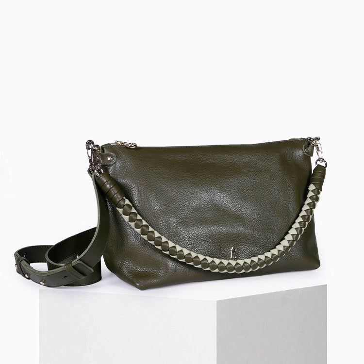 Sac Mallow Twist Graine Green Oxyde