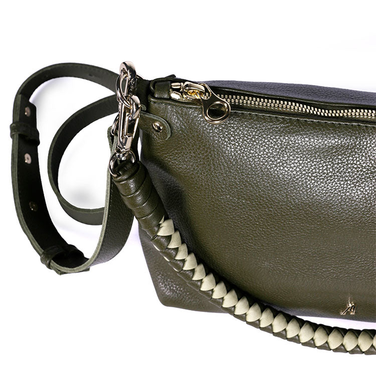Sac Mallow Twist Graine Green Oxyde