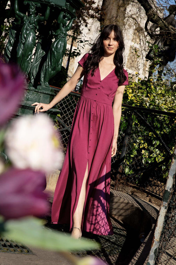 Manon Purple Dress