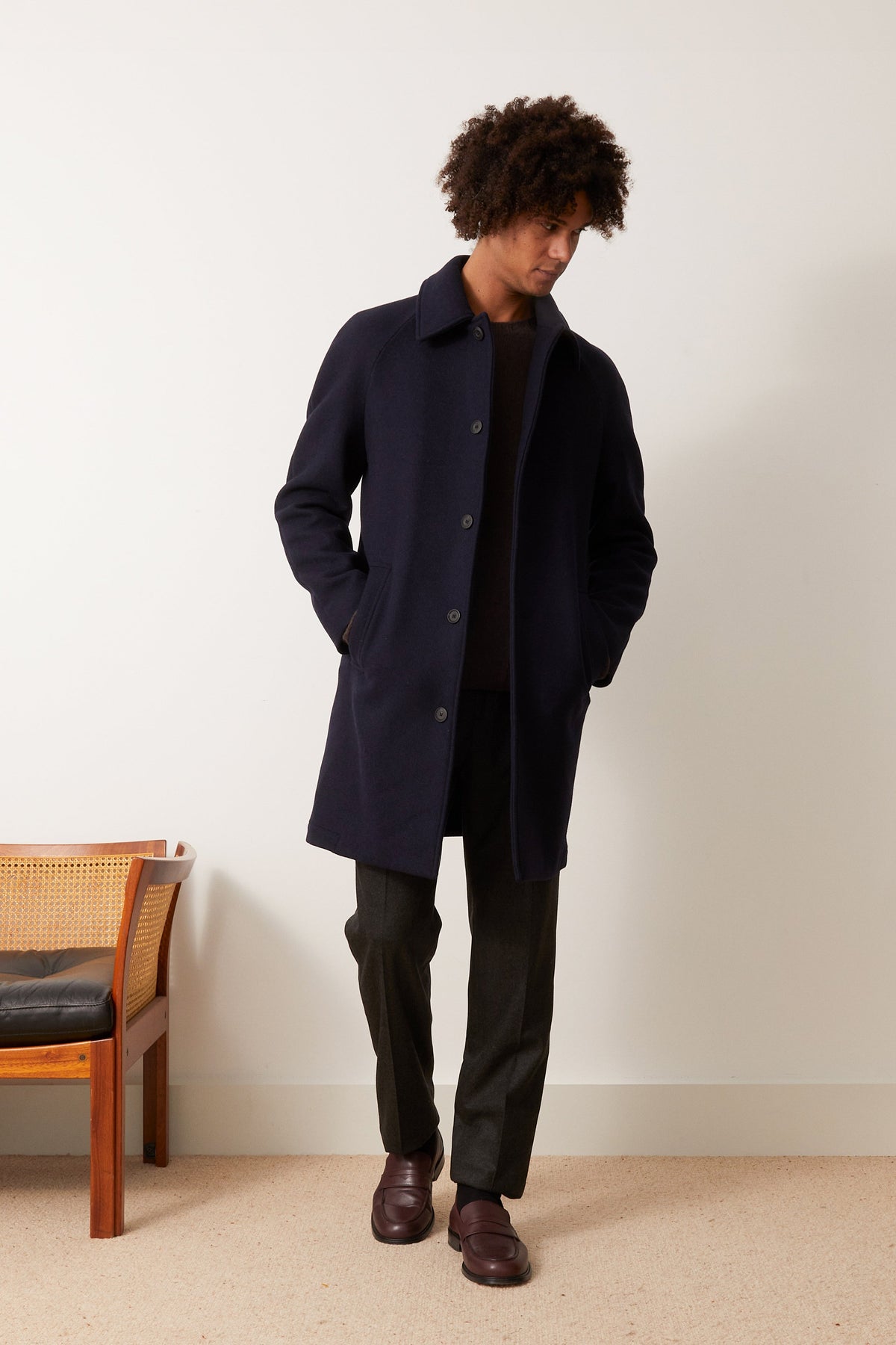 Manteau Bolsano - Marine