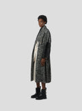 Manteau Eren In Speckled Grandfather-Style Wool