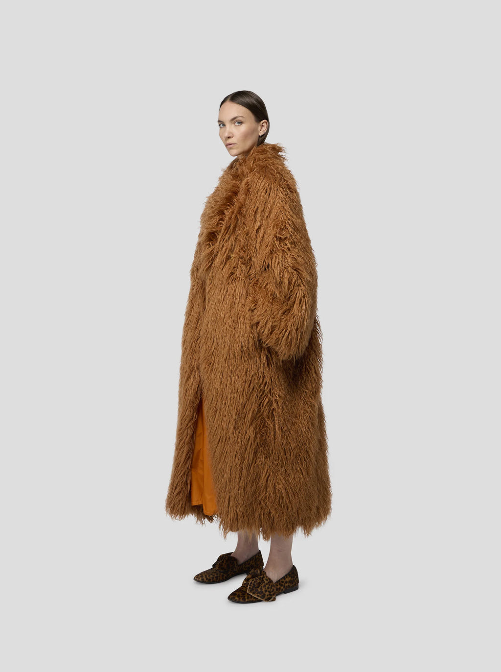 Manteau Eren In Fire Grizzly Fur