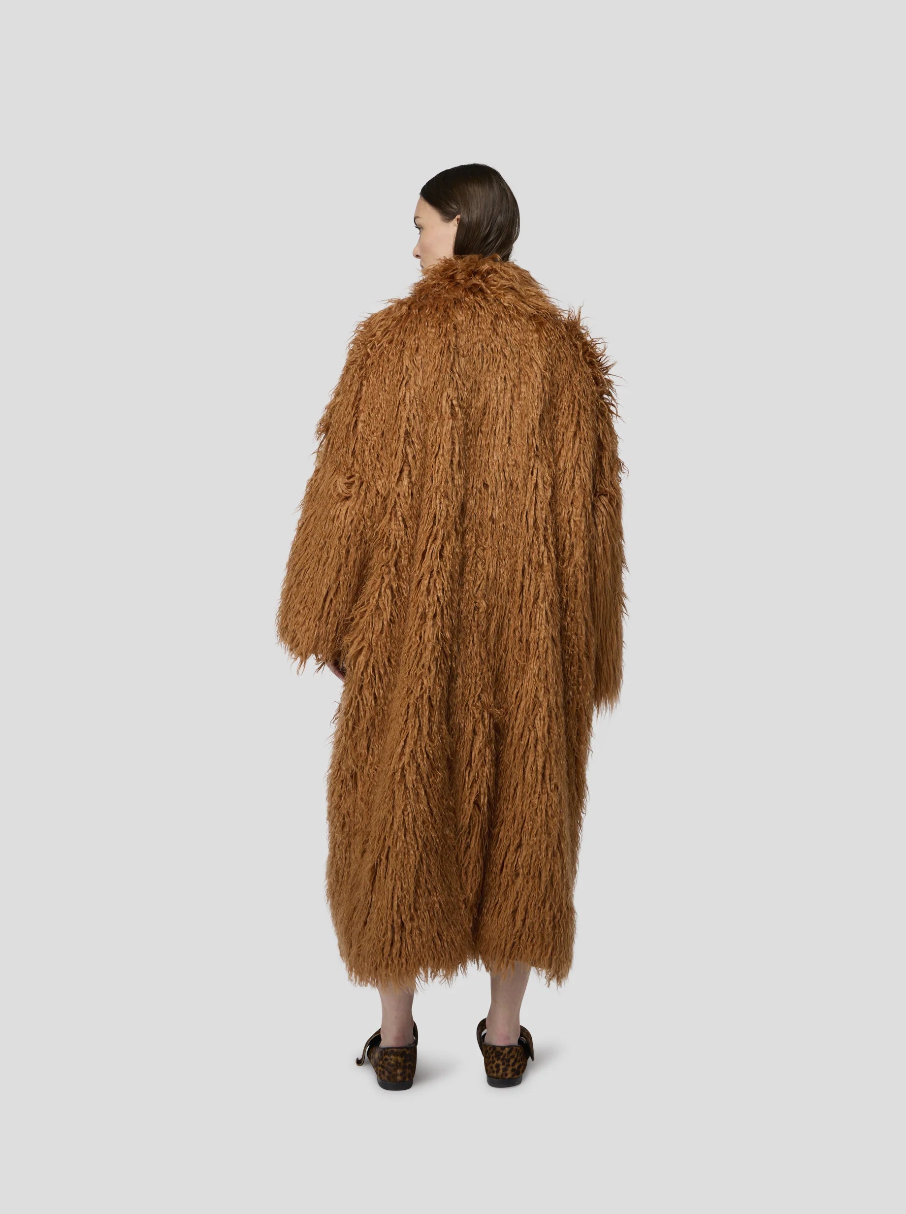 Manteau Eren In Fire Grizzly Fur