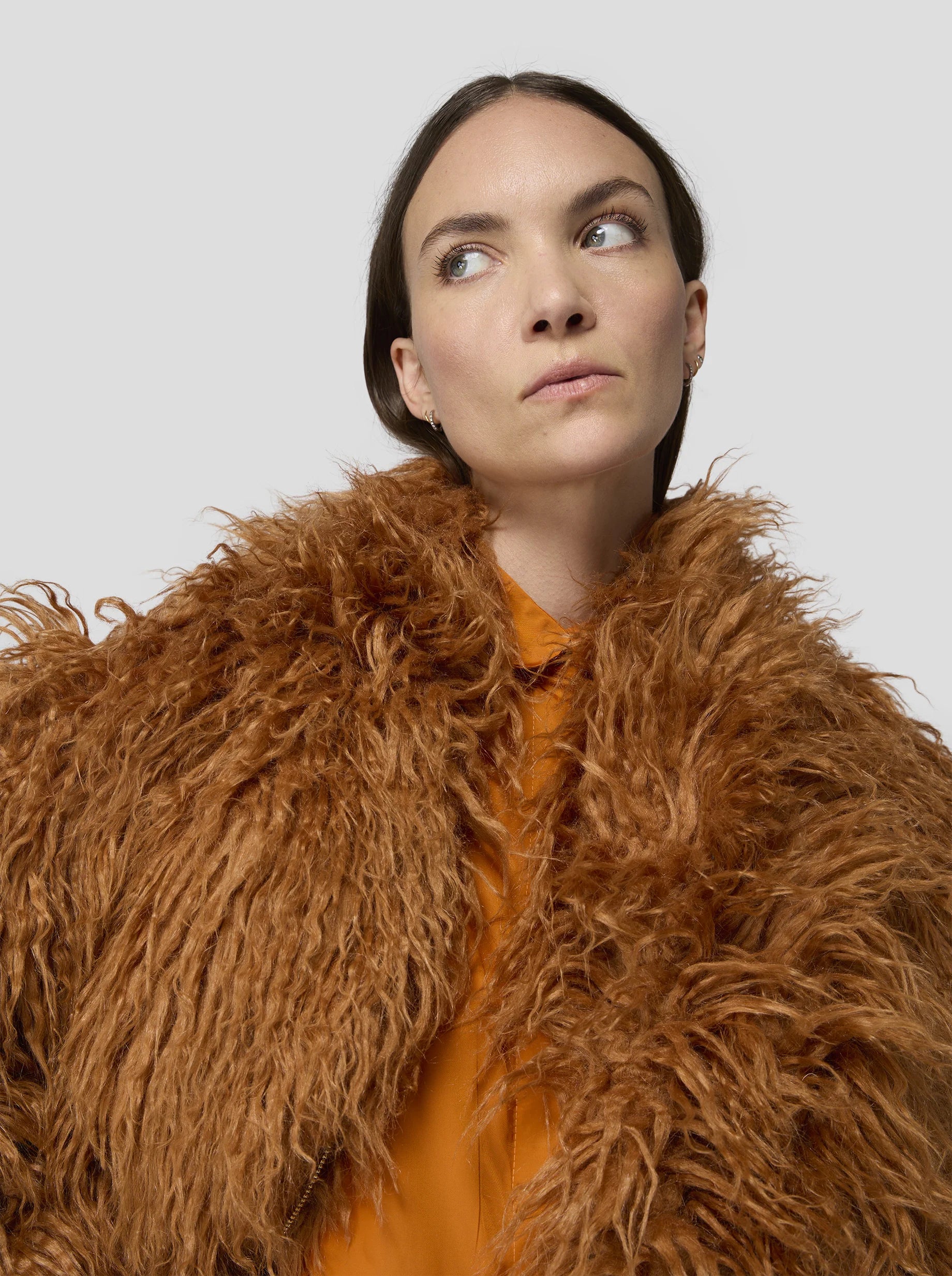 Manteau Eren In Fire Grizzly Fur