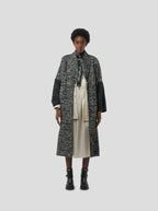 Manteau Eren In Speckled Grandfather-Style Wool