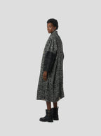 Manteau Eren In Speckled Grandfather-Style Wool