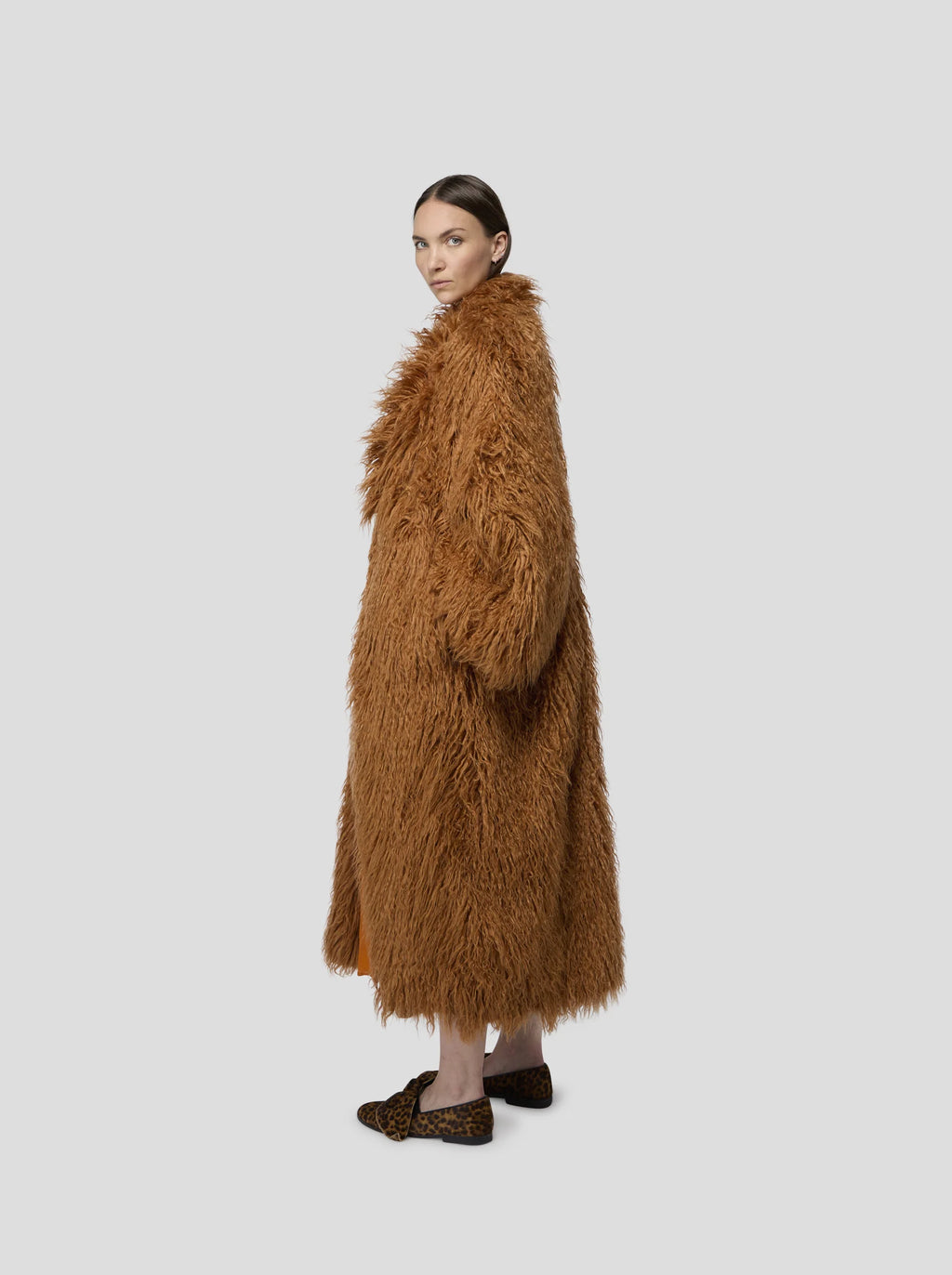 Manteau Eren In Fire Grizzly Fur