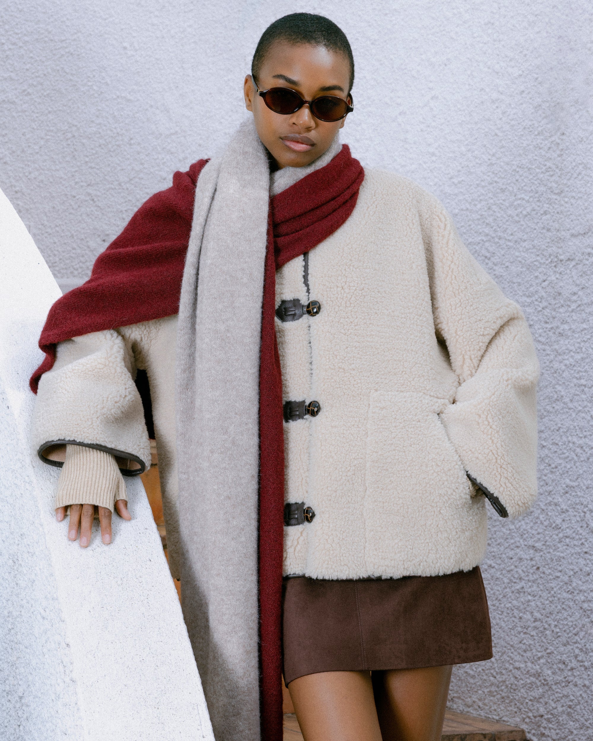 Abrigo Oversize Crudo Simon