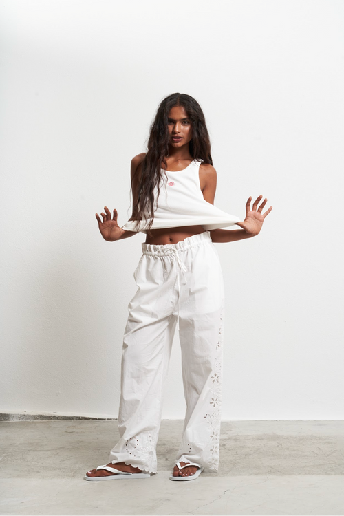 Pantalon Margarita White