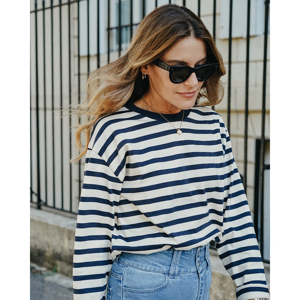 Marinière Rochelle - Ecru/Navy